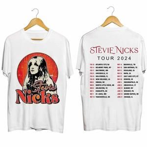 Vintage Stevie Nicks 2024 Sweat Concert Tour T-Shirt 2 Sided